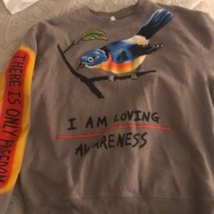 Im loving awareness graphic crewneck